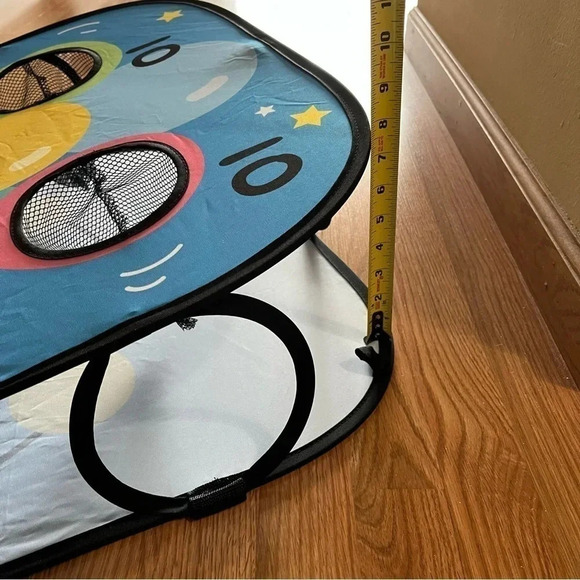 Himal Collapsible Portable Kids Cornhole Game Set Bounce Bean Bag Toss Unicorn - Picture 7 of 8